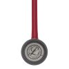 Stetoscop 3M Littmann Master Cardiology Rosu Burgundia 2163 - capsula vedere frontala