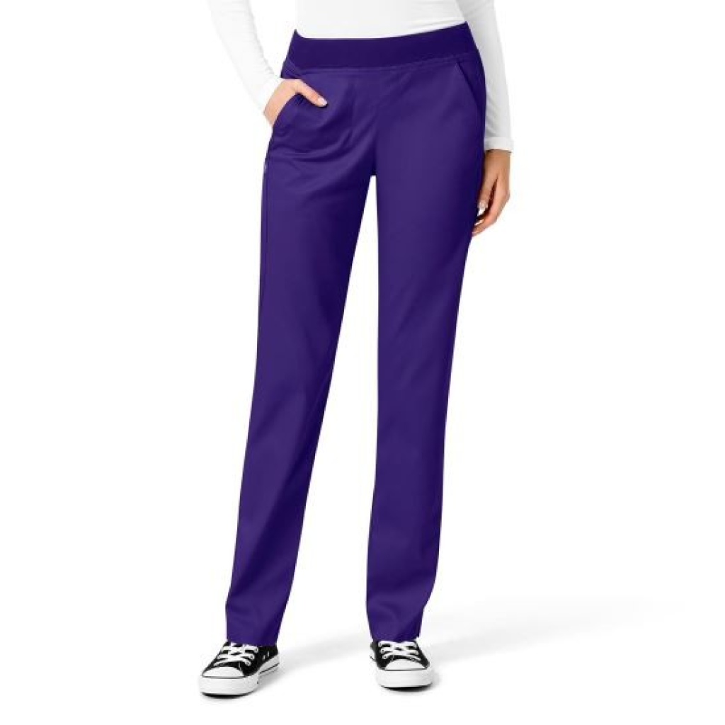 Pantaloni uniforma medicala, WonderWink PRO, 5419-GRAP L - LUNG