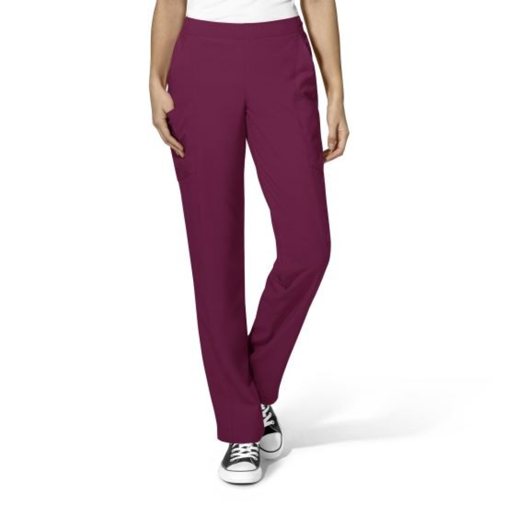 Pantaloni uniforma medicala, W123, 5155-WINE S