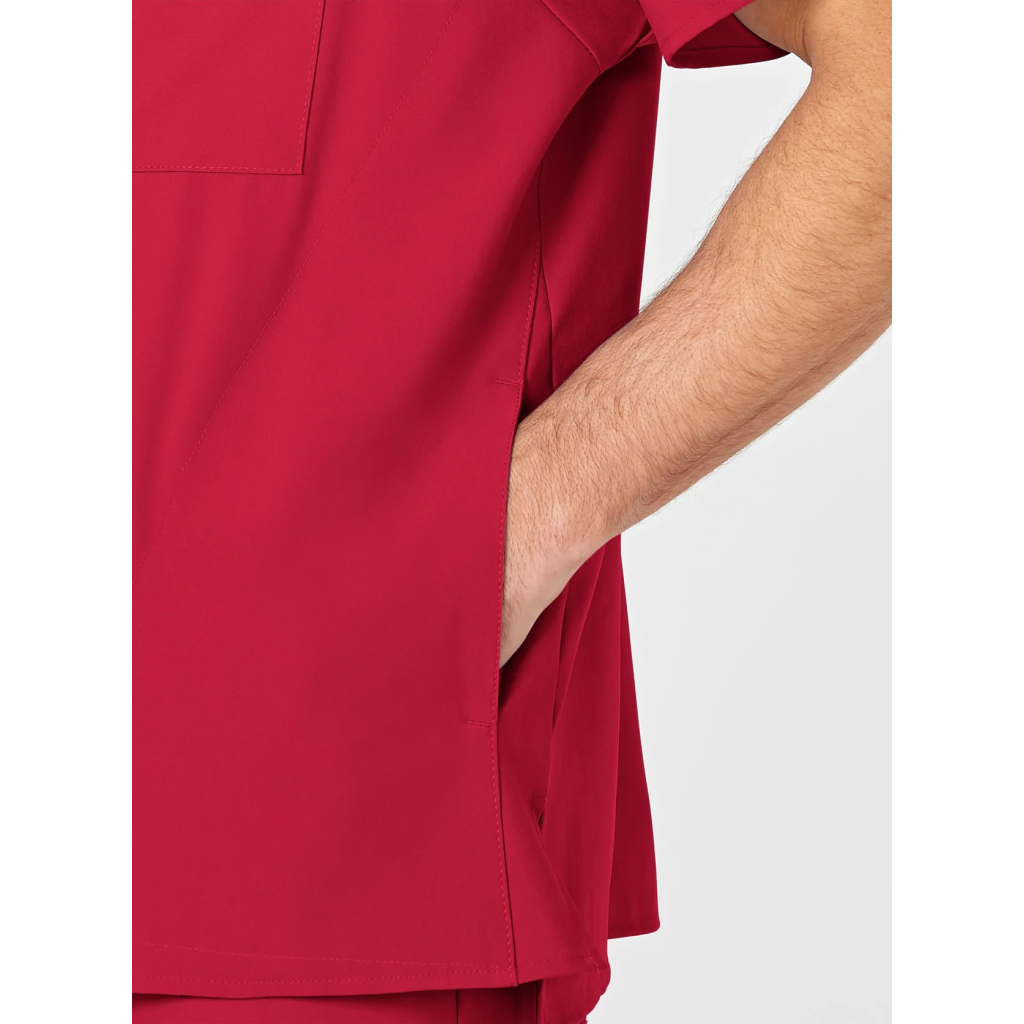 Bluza uniforma medicala, WonderWink W123, 6355A - REDT Rosu