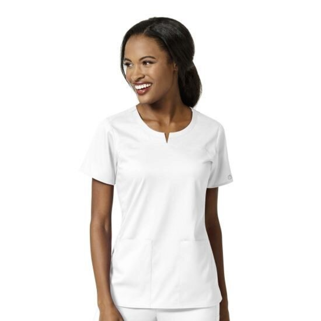 Bluza uniforma medicala, WonderWink PRO, 6419-WHIT XS