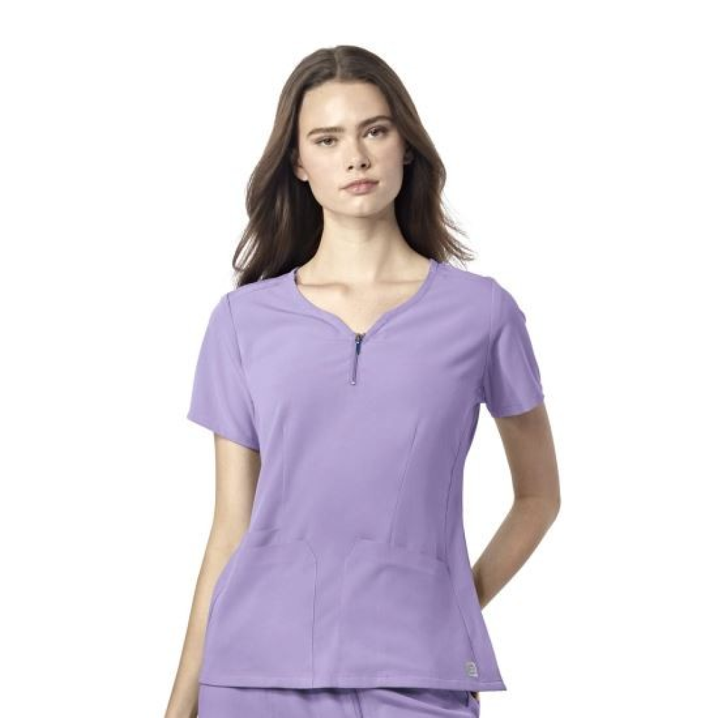 Bluza uniforma medicala, WonderWink Aero, 6529-LILA