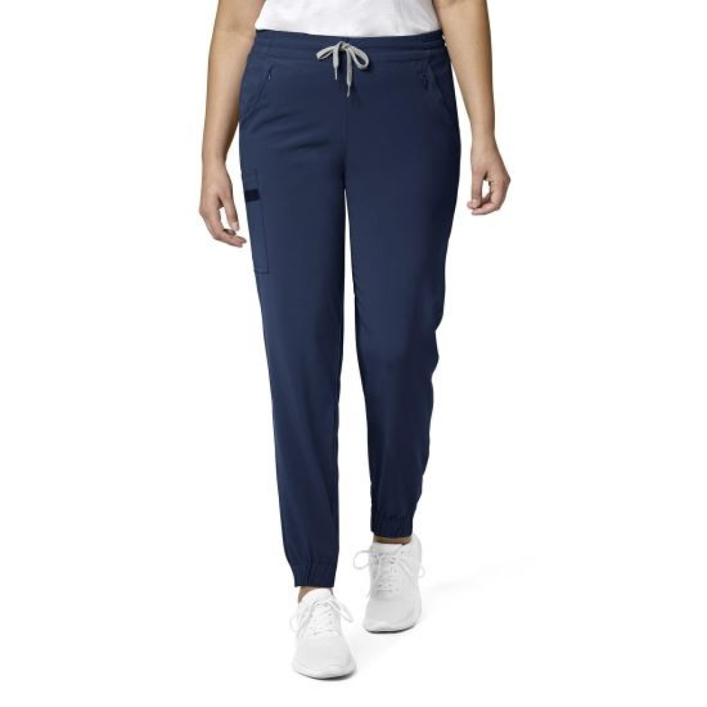 Pantaloni uniforma medicala, WonderWink Renew, 5234-NAVY