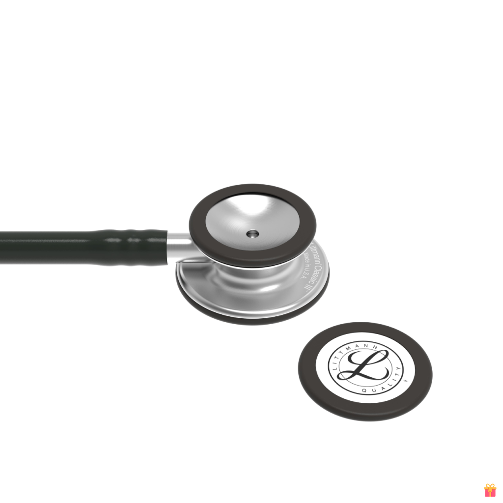 Stetoscop 3M Littmann Classic III Negru 5620 - capsula + diafragma