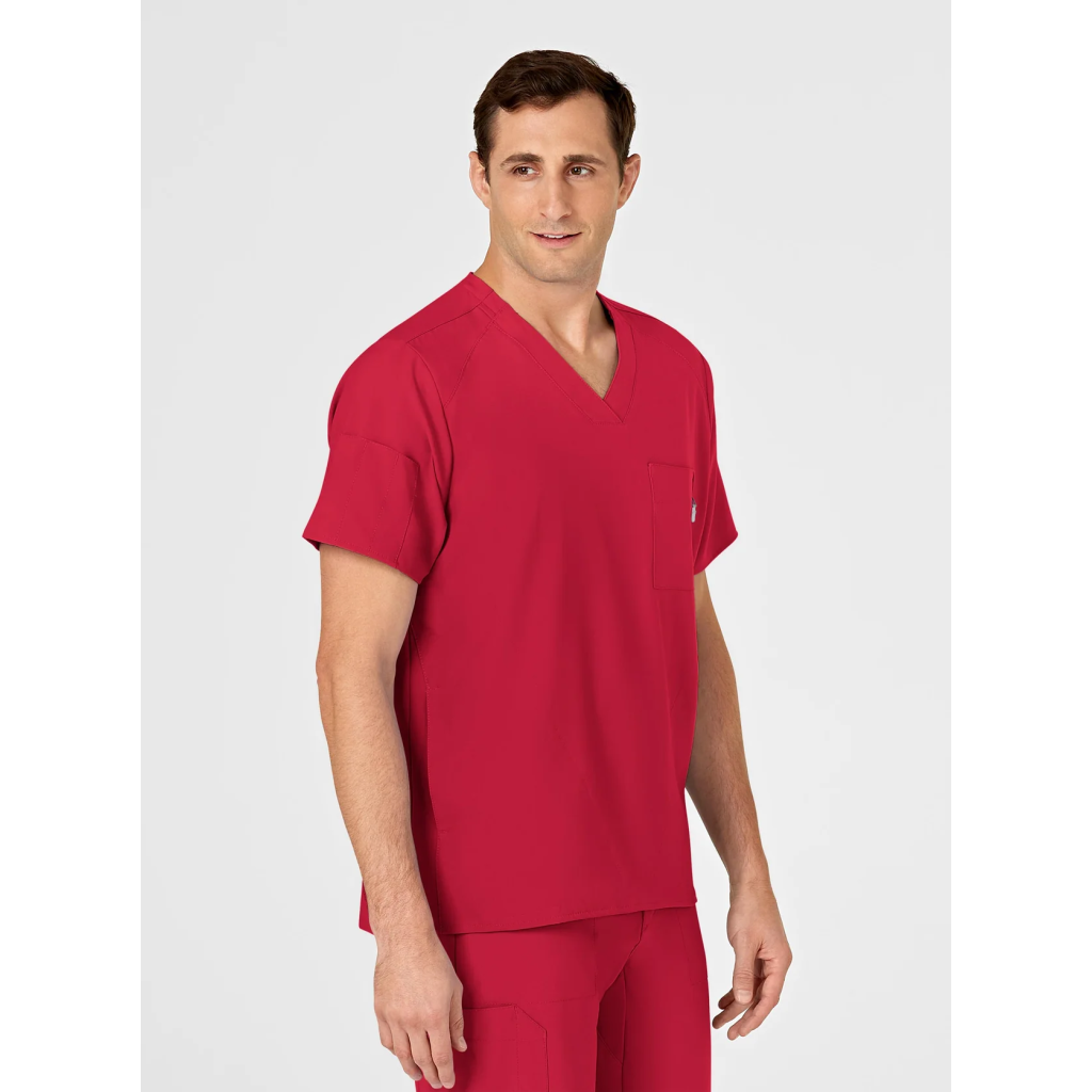 Bluza uniforma medicala, WonderWink W123, 6355A - REDT Rosu