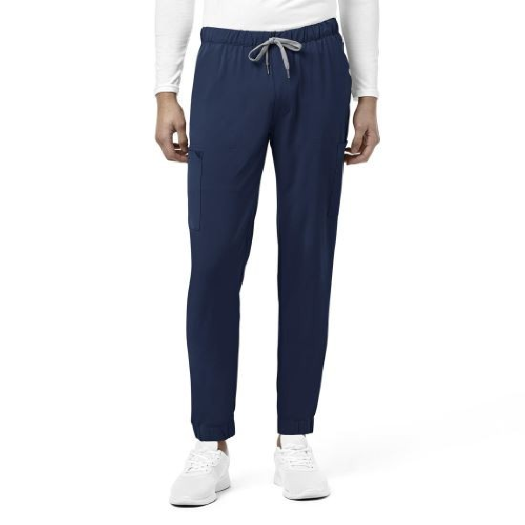 Pantaloni uniforma medicala, WonderWink Renew, 5034-NAVY