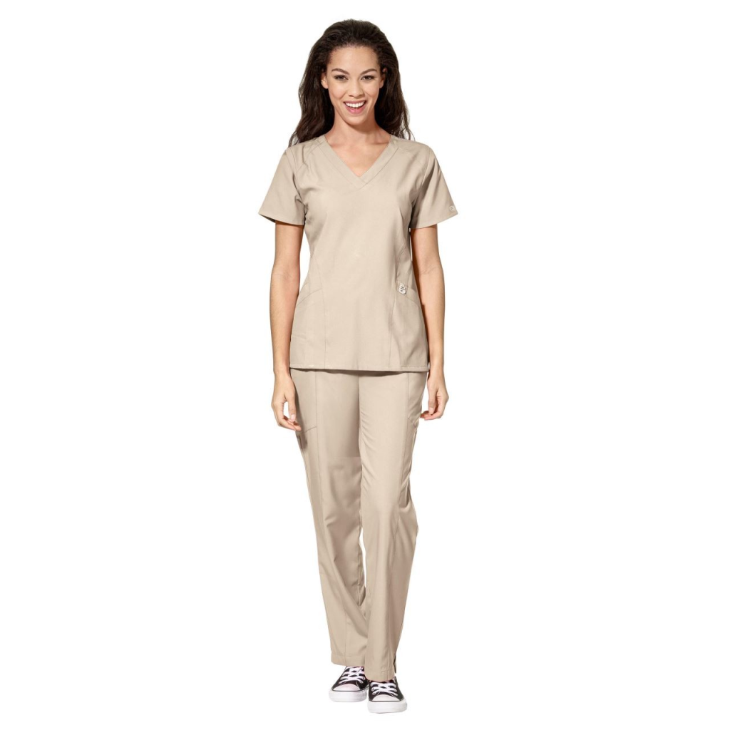 Pantaloni uniforma medicala, W123, 5155-KHAK