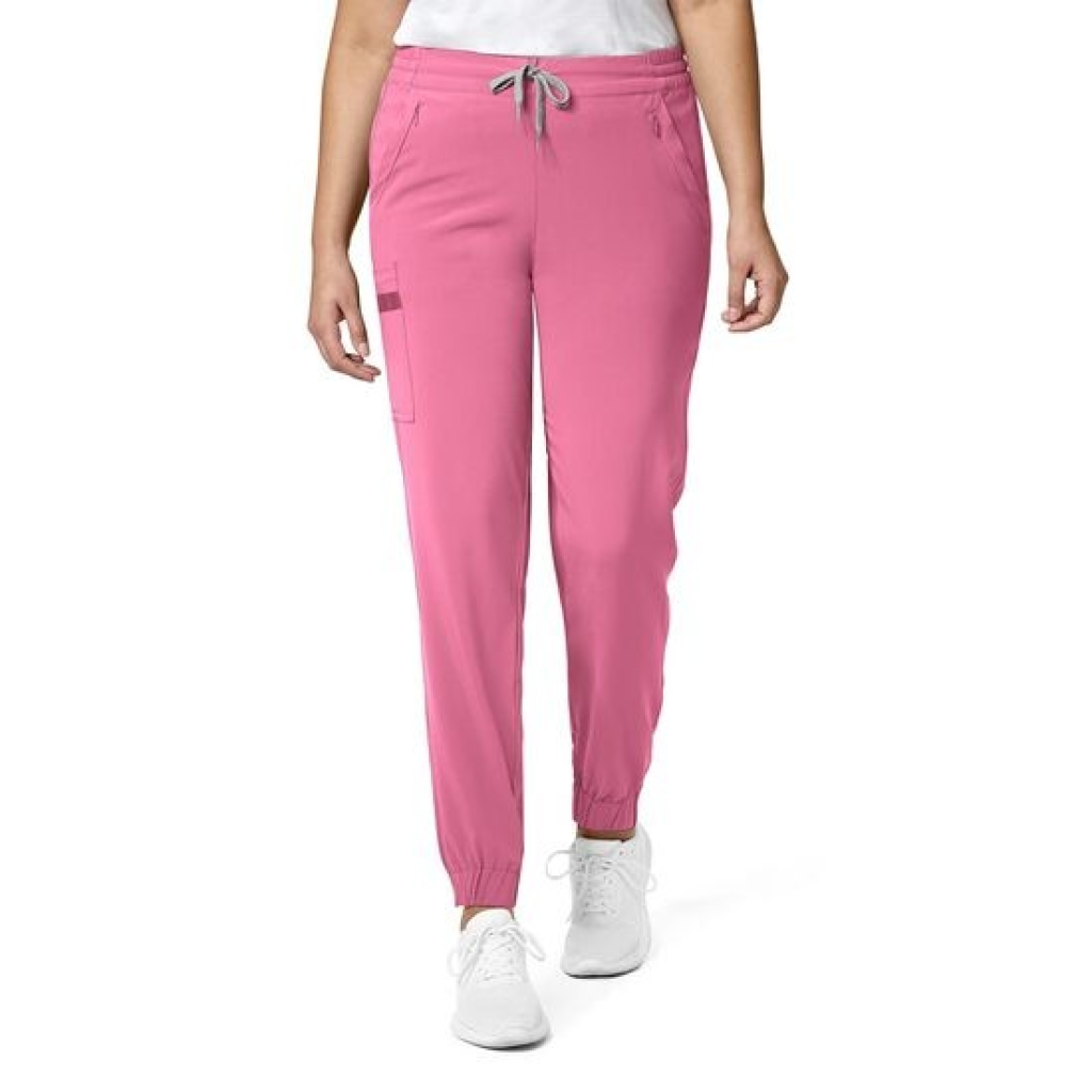 Pantaloni uniforma medicala, WonderWink Renew, 5234-ROSE