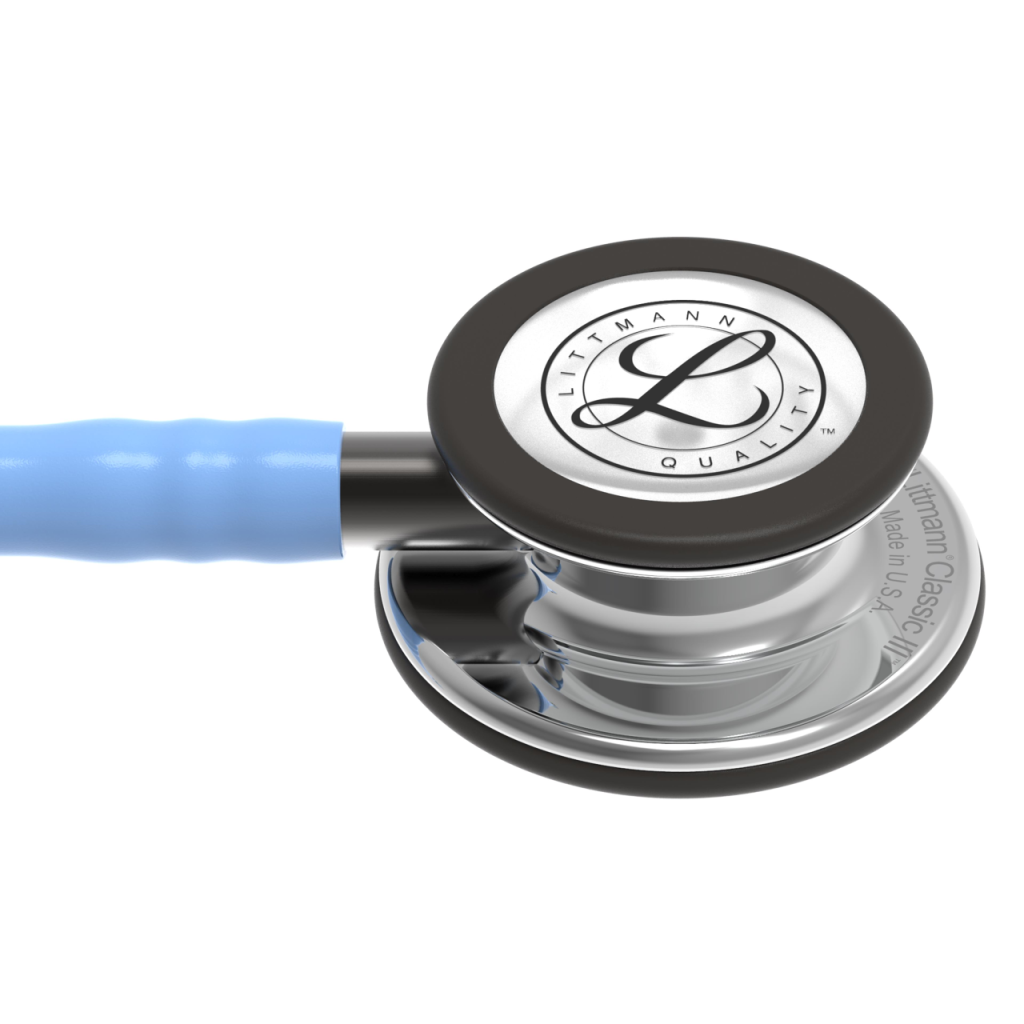 Stetoscop 3M Littmann Classic III Ciel blue cu capsula oglinda 5959 - capsula