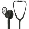 Pachet student - Stetoscop Littmann Classic III Negru capsula neagra 5803 + Borseta galben perlat