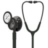 Pachet student - Stetoscop Littmann Classic III Negru capsula fumurie 5811 + Borseta albastru perlat