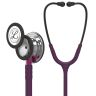 Pachet student - Stetoscop Littmann Classic III Plum cu capsula oglinda 5960 + Borseta Rosu perlat