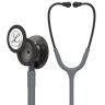 Pachet student - Stetoscop Littmann Classic III Gri cu capsula fumurie 5873 + Borseta neagra